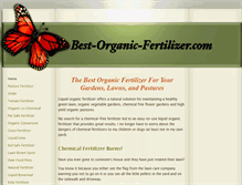 Tablet Screenshot of best-organic-fertilizer.com